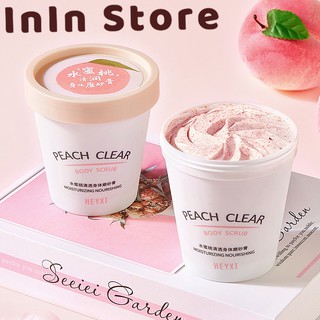 Lọ Kem Tẩy Tế Bào Chết  Trái Đào Body  Peach Feotznw Peach Clear Body Scrub Nội địa trung - InIn Store