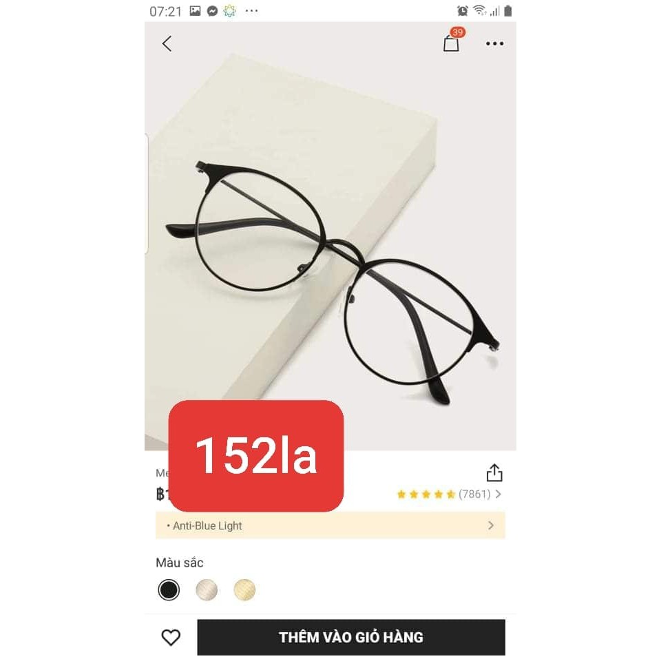 ORDER KÍNH MỸ- CÁC BẠN NHỚ NOTE TÊN FB KHI ĐẶT HÀNG SHOPEE ĐỂ MÌNH LẤY HÀNG CHO ĐÚNG NHÉ | BigBuy360 - bigbuy360.vn