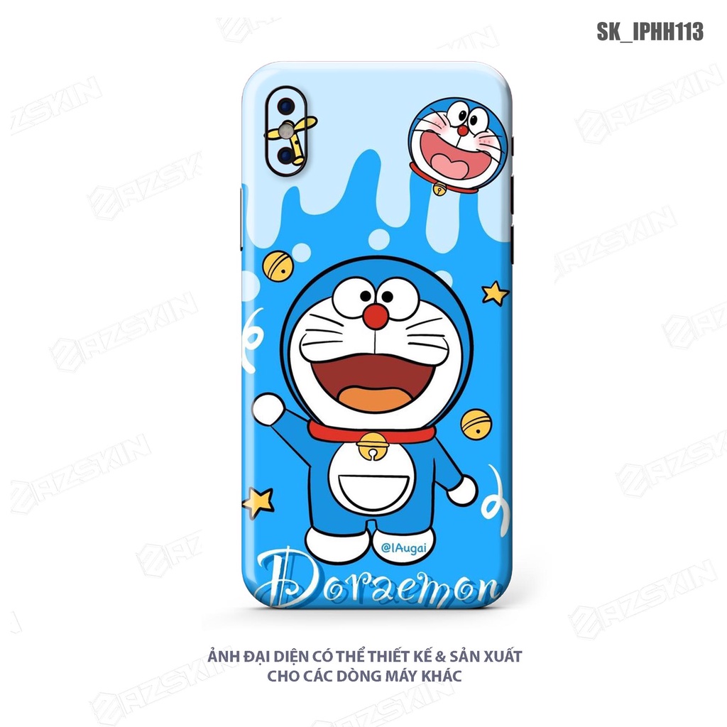 Miếng Dán Skin Hình Doremon Dành Cho IPhone 14 Pro Max |SK_IPHH113| Chất Liệu  Chính Hãng, Khuôn Cắt CNC Dễ Dán Tại Nhà