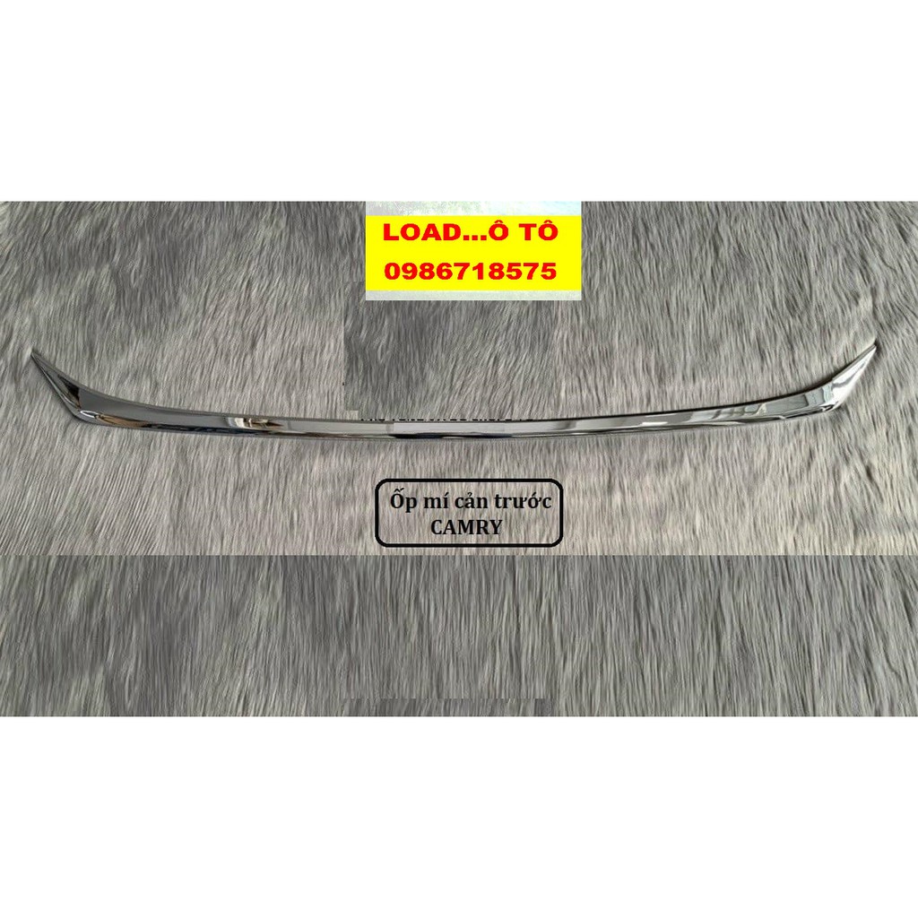 Ốp Môi Trước Xe Toyota Camry 2019-2022 Mạ Crom Cao Cấp