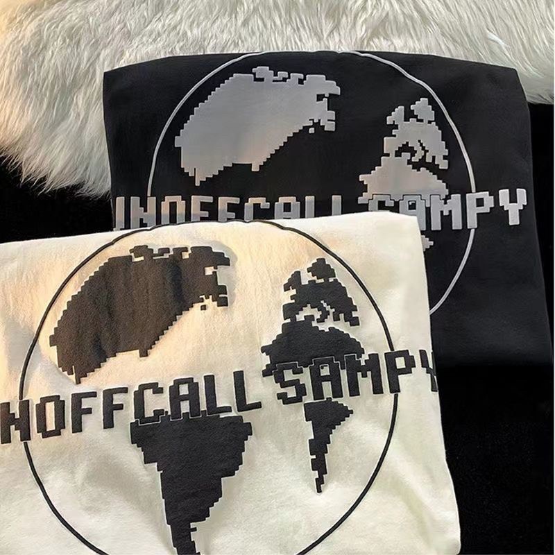 Áo thun unisex nam nữ cotton , áo thun form rộng tay lỡ, áo thun vòng tròn