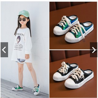 Q62 giầy thể thao cho bé gái,bé trai hở gót sau kiểu dáng năng động