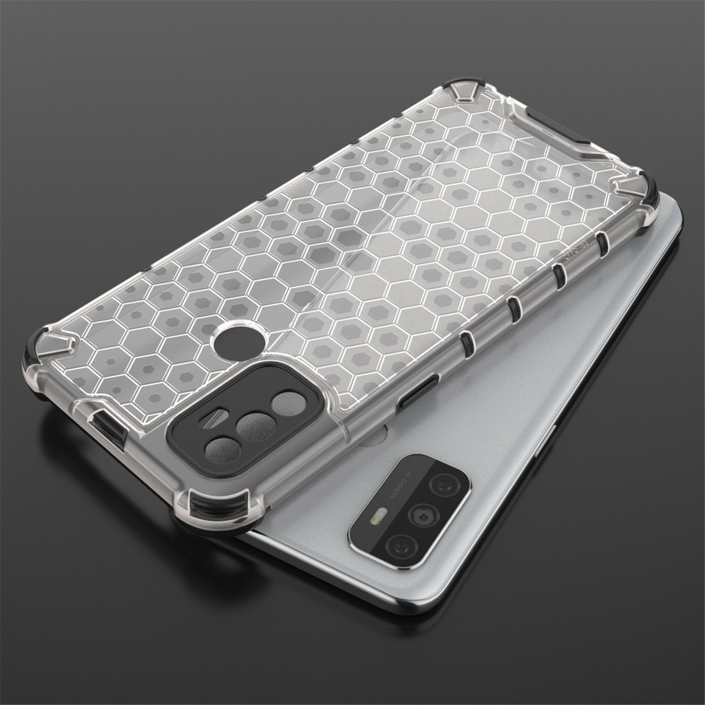 Ốp lưng tổ ONG Oppo A53 chống sốc chống ố vàng cao cấp siêu bền