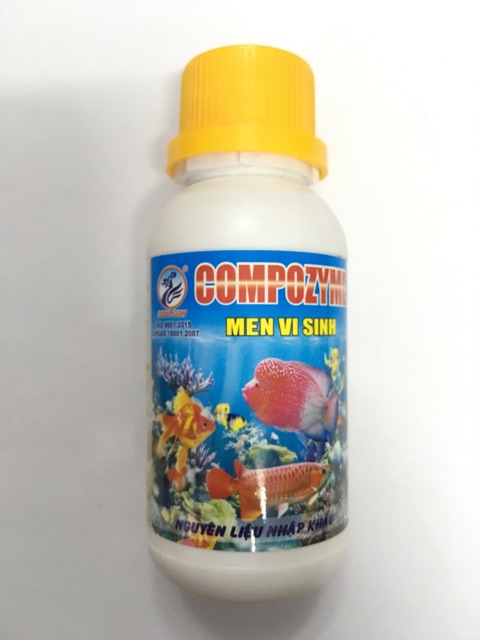 Men Vi sinh compozyme xử lý nước cho hồ cá