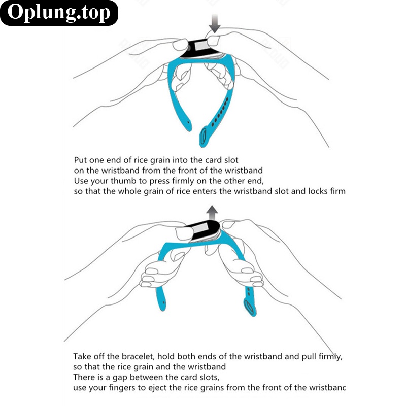 Dây đeo thay thế bằng Silicon nhiều màu cho Xiaomi Mi Band 3/4/5/6/7