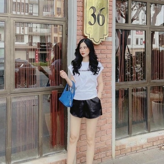 Quần short sooc đùi nữ fom váy to rộng chất mát cạp chun mix gì cũng đẹp-giadungsieure