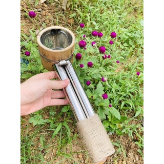 Ống hơ ngải cứu TRE, đôi, CÓ LƯỚI CHÓNG BỎNG