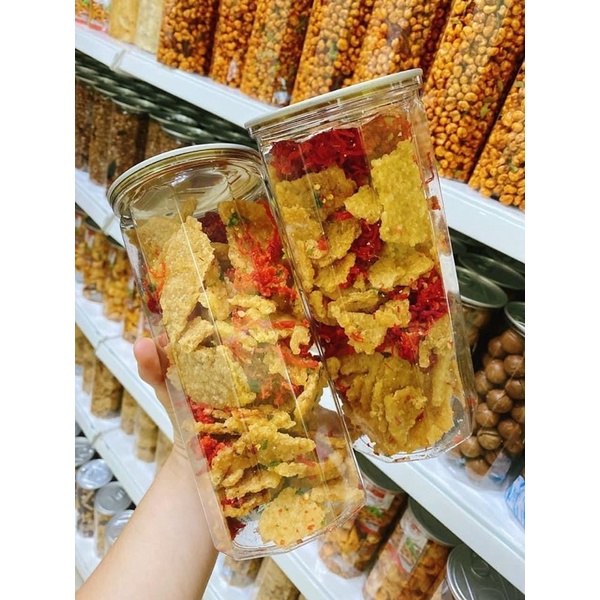 Cơm Cháy Khô Bò 200g Thơm Ngon, 1996 FOOD Đồ ăn vặt vừa ngon vừa rẻ Hà Nội