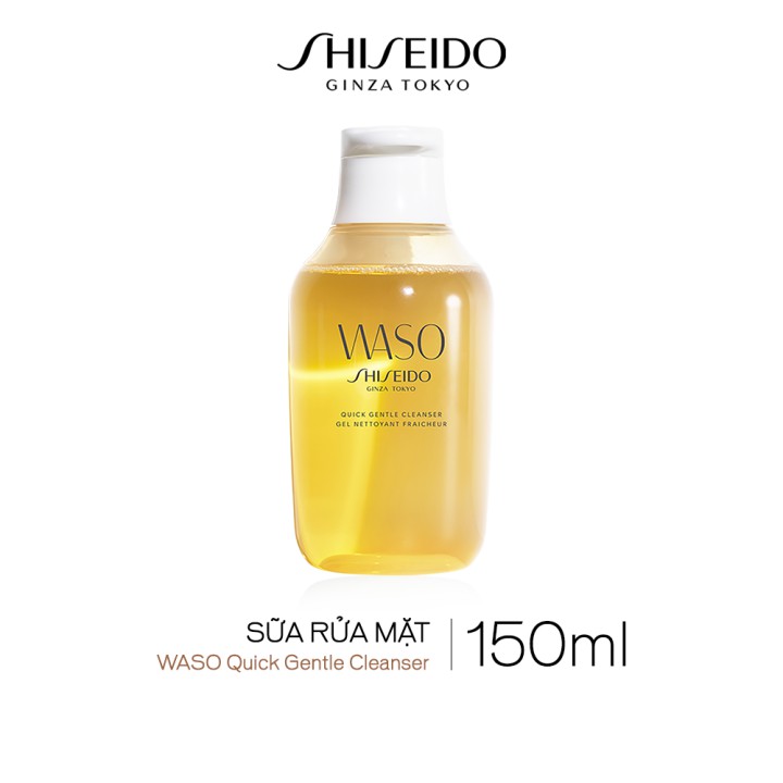 「MÃ SALE KHỦNG 」 Sữa rửa mặt Shiseido WASO Quick Gentle Cleanser 150ml ∛