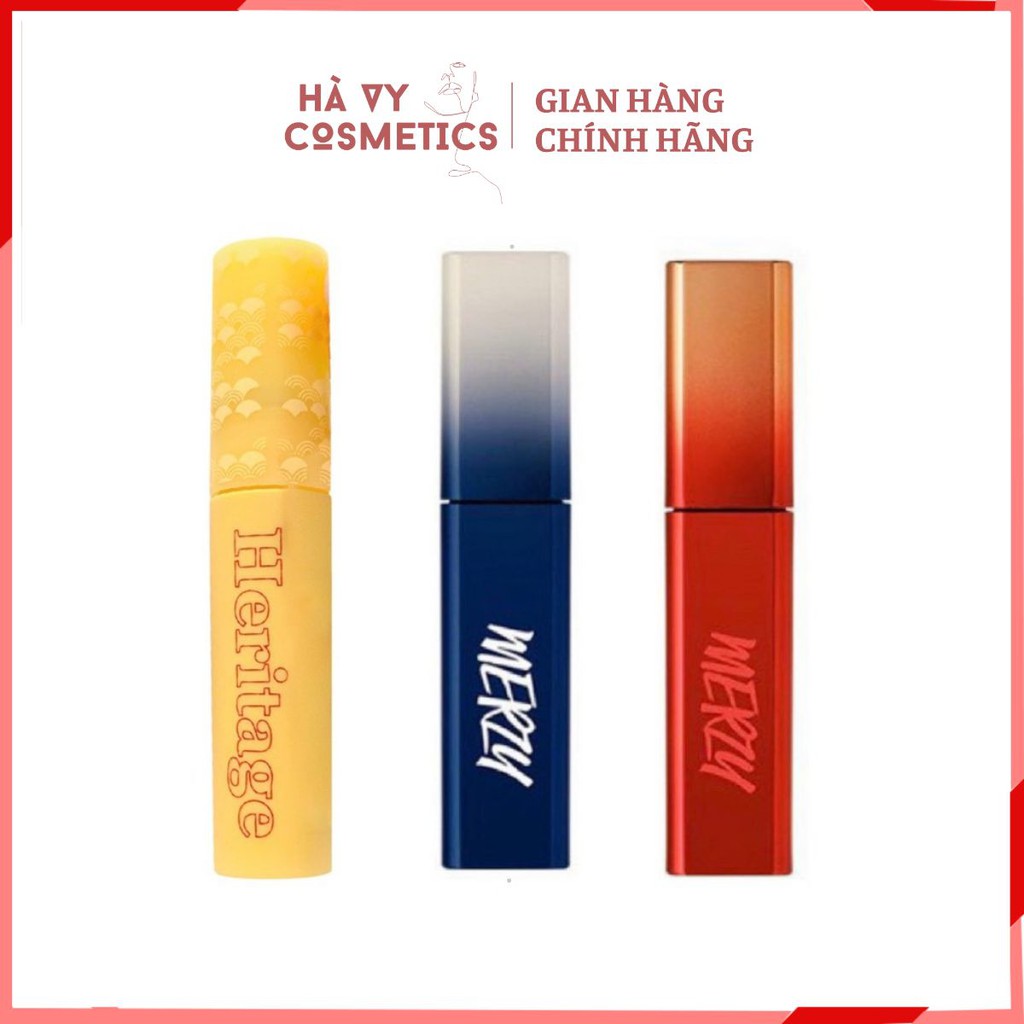 (NEW 2021) Son kem lì Merzy The First Velvet Tint / Merzy The Heritage Velvet Tint | Thế Giới Skin Care