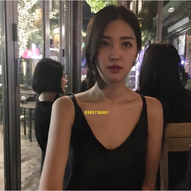 Tóc giả nữ thẳng dài – Tóc mái giả kẹp phồng, tỉa layer Hot Trend - Cô nàng sư tử