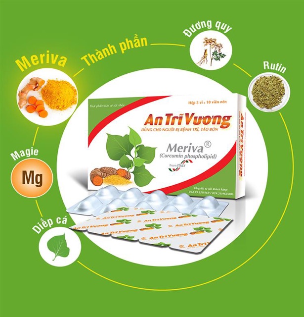 AN TRĨ VƯƠNG - xua tan nỗi lo bệnh Trĩ