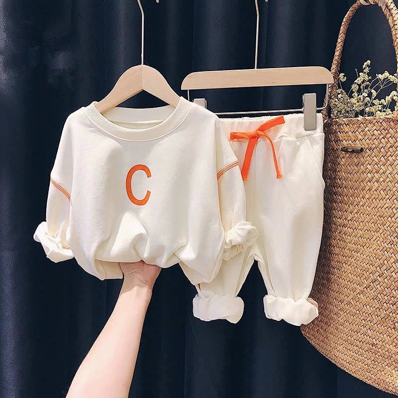 Bộ Đồ Thể Thao Cotton Thời Trang Mùa Đông Cho Bé Trai Và Gái