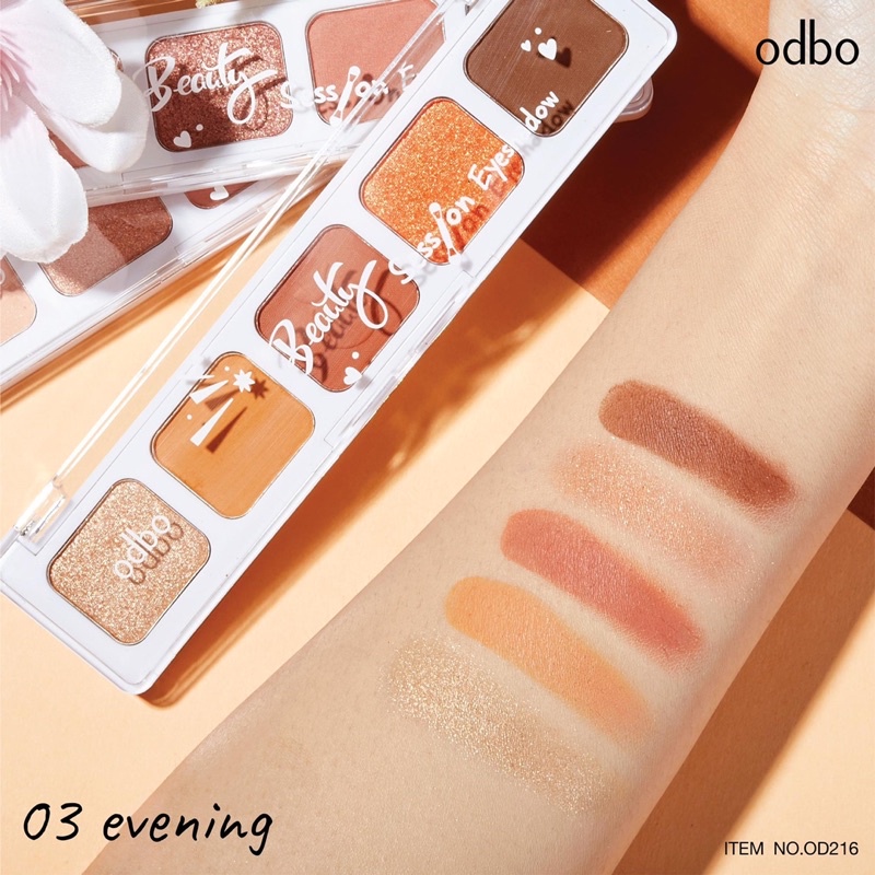 Phấn Mắt Odbo Beauty Session Eyeshadow OD216 Thái Lan