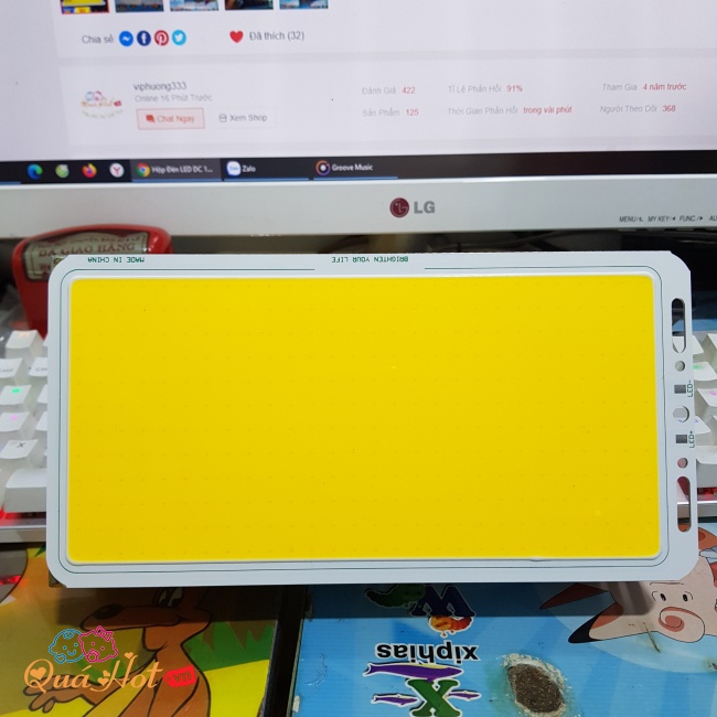 Hộp Đèn LED DC 12V Cob 70w Siêu Sáng