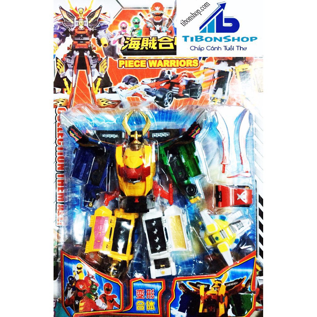 Mô hình lắp ráp robot siêu nhân hải tặc Robo Piece Warriors