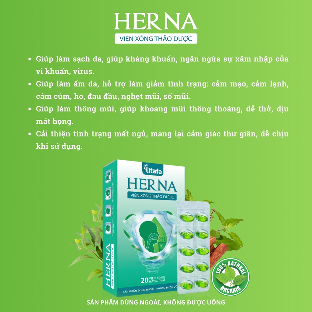 Viên xông thảo dược HERNA
