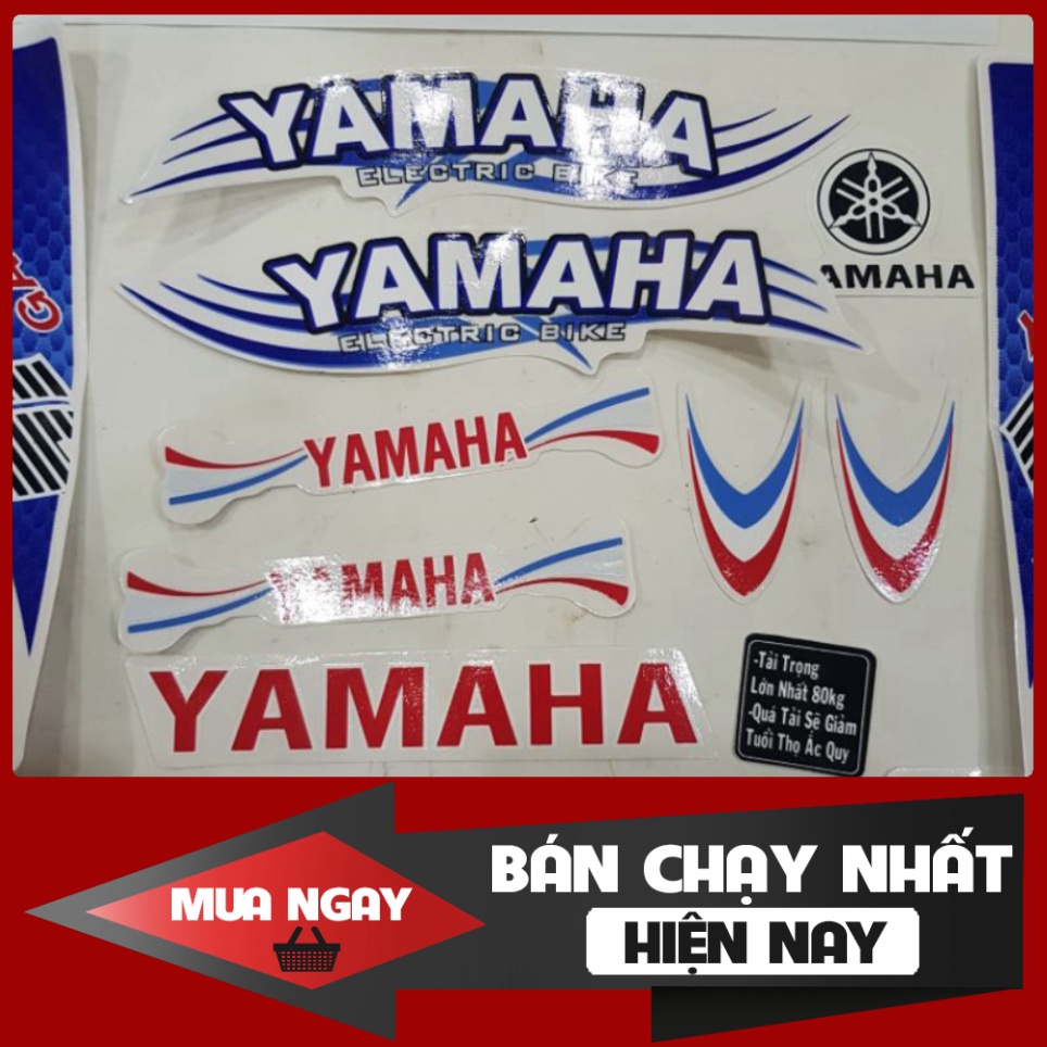 TEM XE ĐẠP ĐIỆN YAMAHA XE ĐIỆN GIA HUY