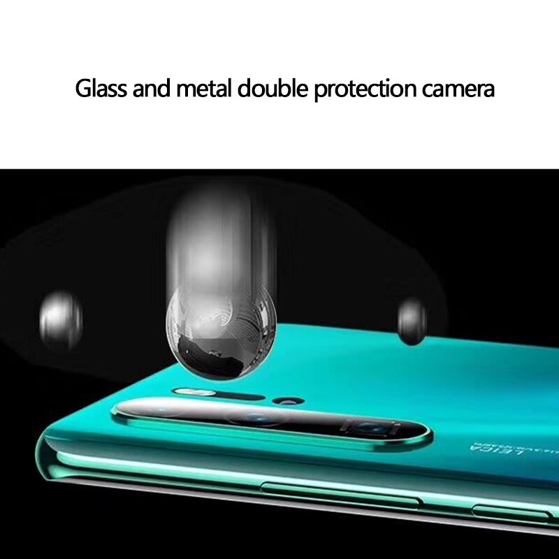 Kính cường lực khung kim loại Bảo Vệ Ống Kính Camera Sau Cho Samsung Galaxy Note 10 S10+Plus