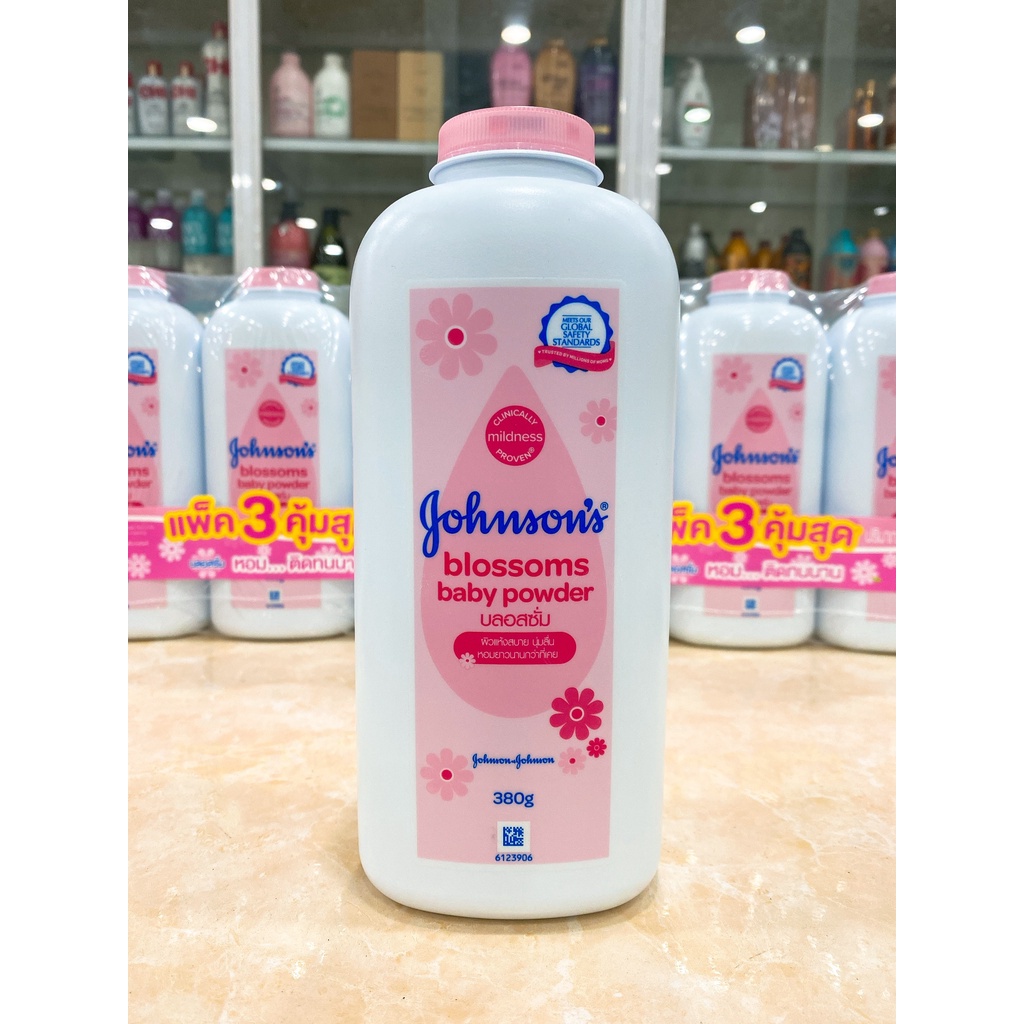 PHẤN RÔM Hồng JOHNSON'S BABY cho bé