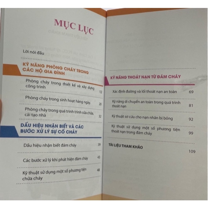 Sách - Cháy Kỹ năng phòng và Thoát nạn (DN)