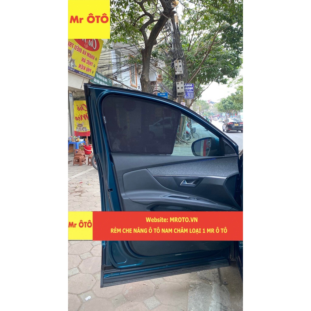 Rèm Che Nắng chống UV Xe Peugeot 5008 Hàng Loại 1 MR.ÔTÔ -Bảo Hành 2 Năm