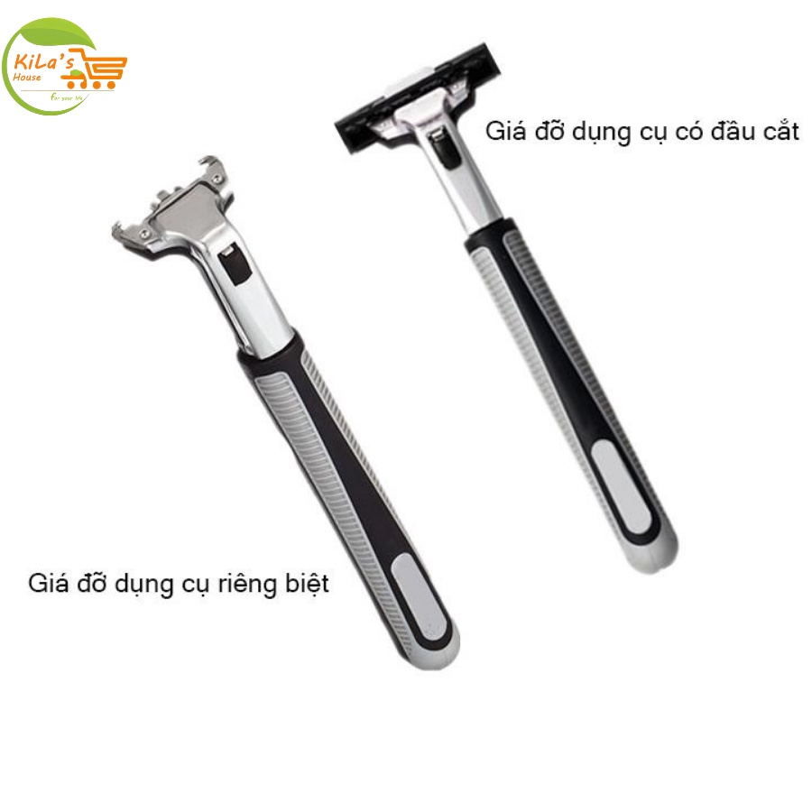 Dao Cạo Râu Siêu Bén, Cạo Siêu Sạch, Siêu Êm (Tặng Kèm 36 Lưỡi Dao Kép)