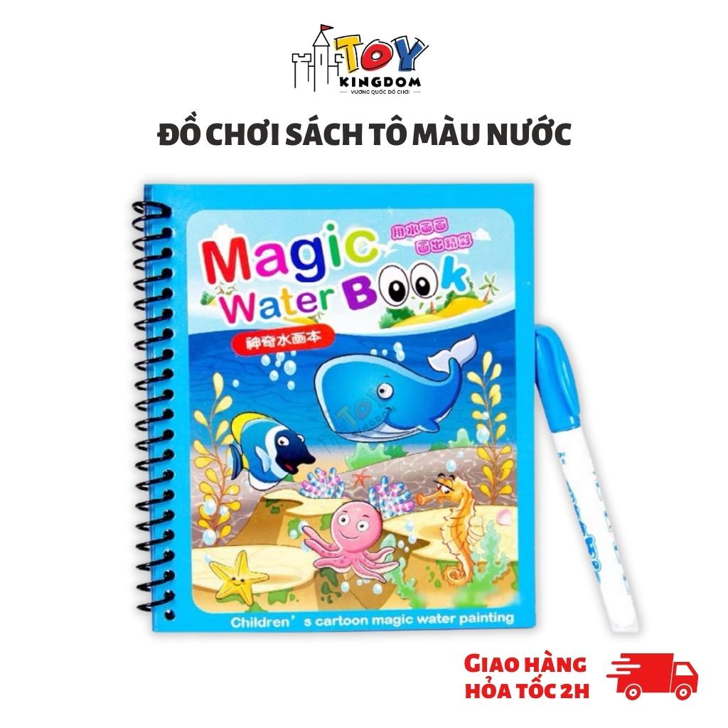 Đồ Chơi Giúp Bé Phát Triển Kỹ Năng Bé Tô Màu Nước, Tái Sử Dụng Và Tặng Kèm Bút