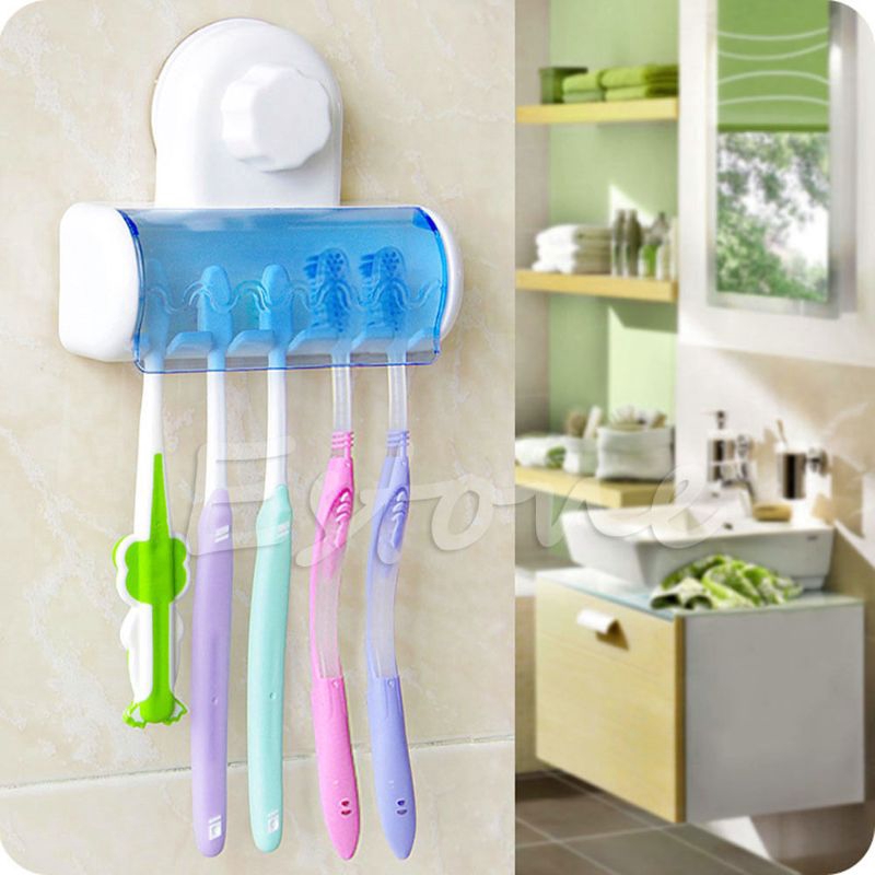 Giá để bàn chải treo tường