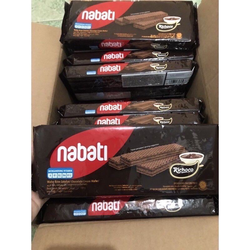 Bánh xốp nabati 130G vị phô mai, socola