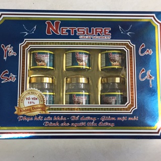 Yến sào Netsure Không đường / Canxi