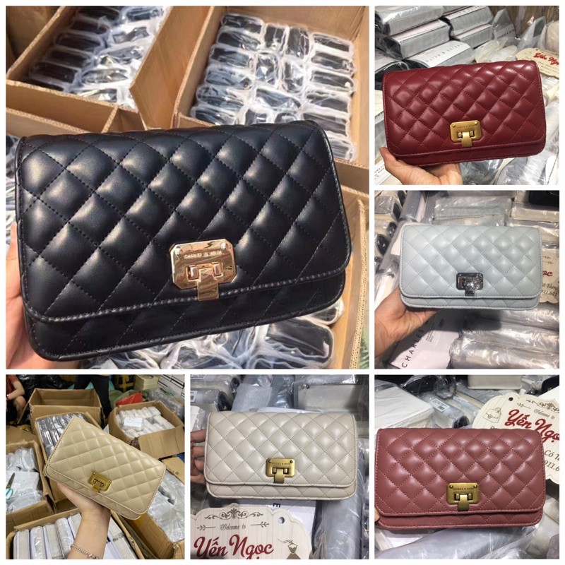 Túi cnk khoá gập - clip tự quay