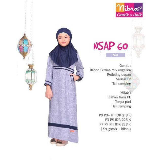 Khuyến Mãi Giảm Giá Sốc 20% Gamis Nsap 60