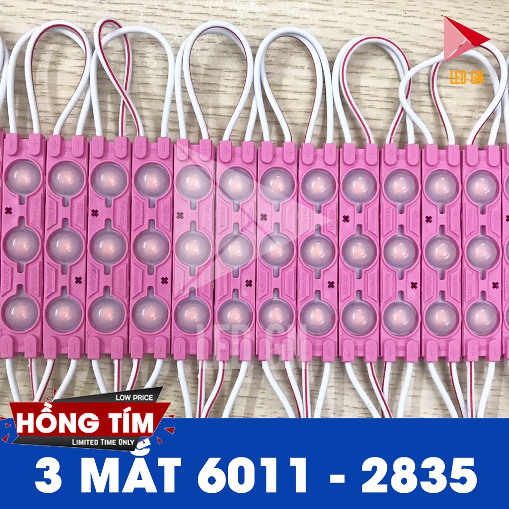 LED Hắt 3 Bóng 6011 1.5W - Chống Nước - Chip LED 2835 [ Vỉ 20 thanh ] | BigBuy360 - bigbuy360.vn