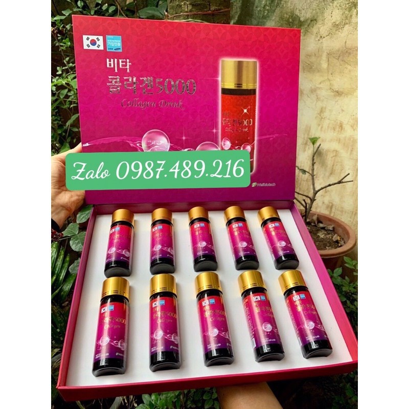 Nước Uống Đẹp Da Bổ Sung Collagen Vita 5000 HÀN QUỐC
