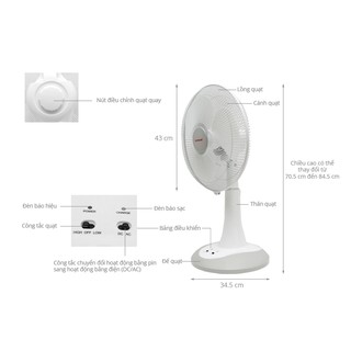 Quạt tích điện SUNHOUSE SH762