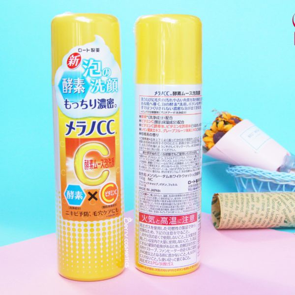 Sữa rửa mặt tạo bọt Melano cc face wash 150g