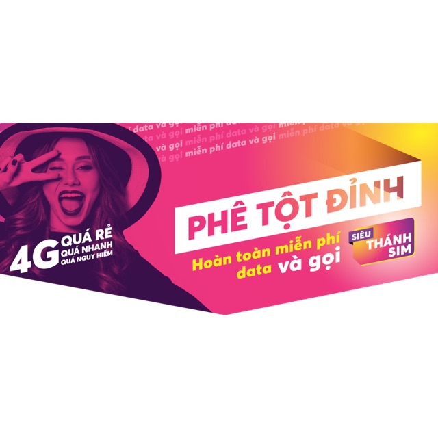 SIM 3G Vietnamobile Sieu Thánh SIM 4GB/ngày