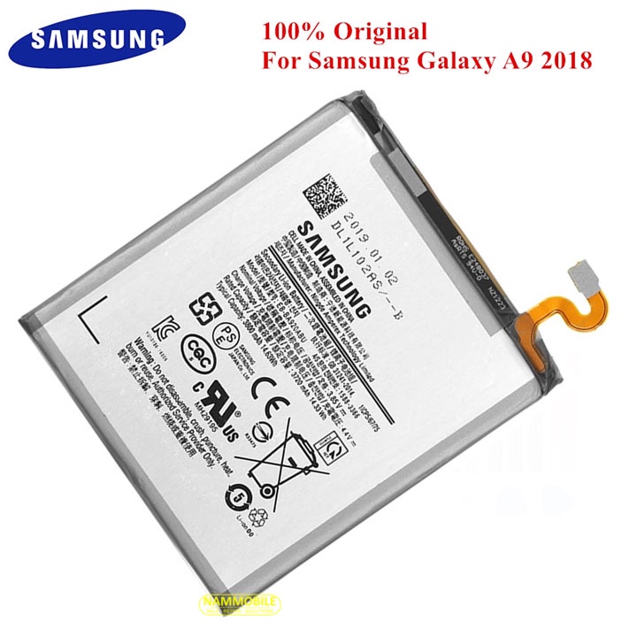 Pin Samsung Galaxy A9 2018, A920 EB-BA920ABU 3800mAh Zin + Tặng Keo dán Pin + FreeShip