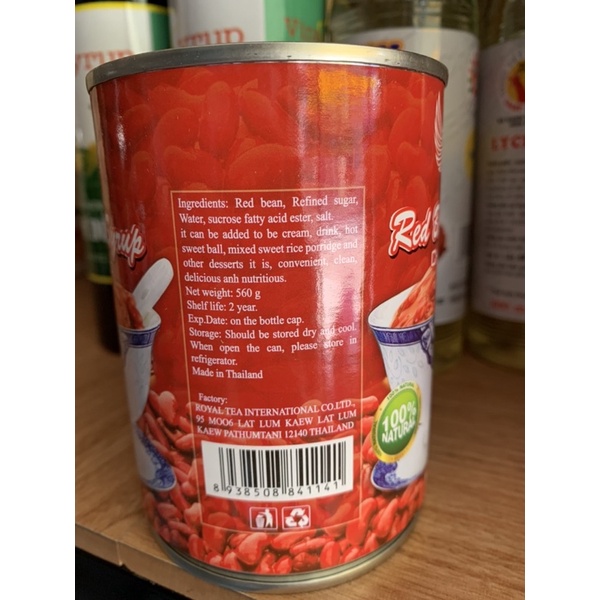 Đậu Đỏ Đóng Hộp Hiệu King Lon- 560g