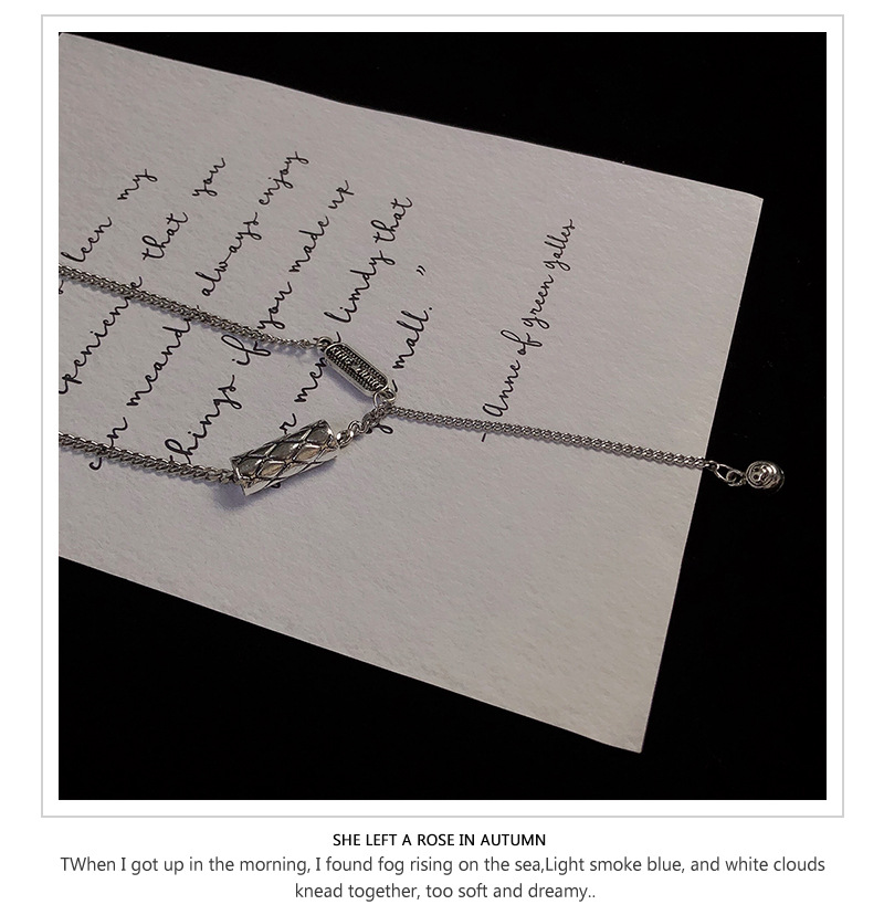 Dây Chuyền Thép Titan Mặt Hình Mặt Cười Thời Trang Thu Đông Dành Cho Nữ 22764