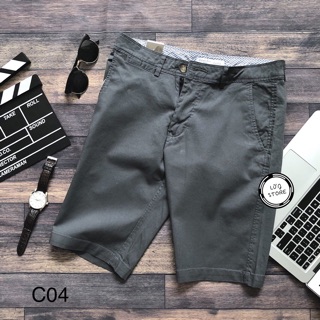 Quần short C/K kaki sớ kiểu