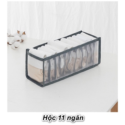 Hộc chia ngăn quần áo, vớ gấp gọn di động siêu tiện dụng