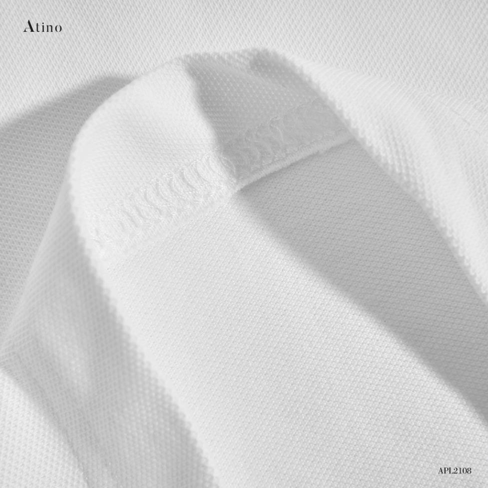 Áo Polo Nam PAREL ATINO phối viền trẻ trung vải cá sấu Cotton cao cấp thoáng mát APL2108