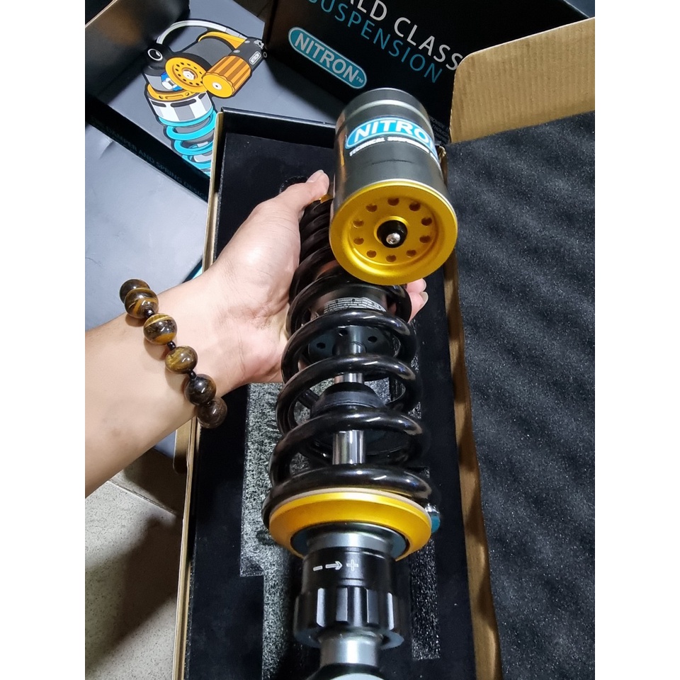 Phuộc Nitron DNA dành cho Vario, Vision, Click110, SH mode,... và những dòng xe xài 1 phuộc