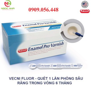Gel bôi vecni flour Enamel Pro Varnish chống sâu răng cho trẻ em, giúp trắng răng và bảo vệ men răng chắc khỏe