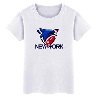 Áo thun in hình chim ưng và chữ new york cực độc đáo thời trang talamia mã s85
