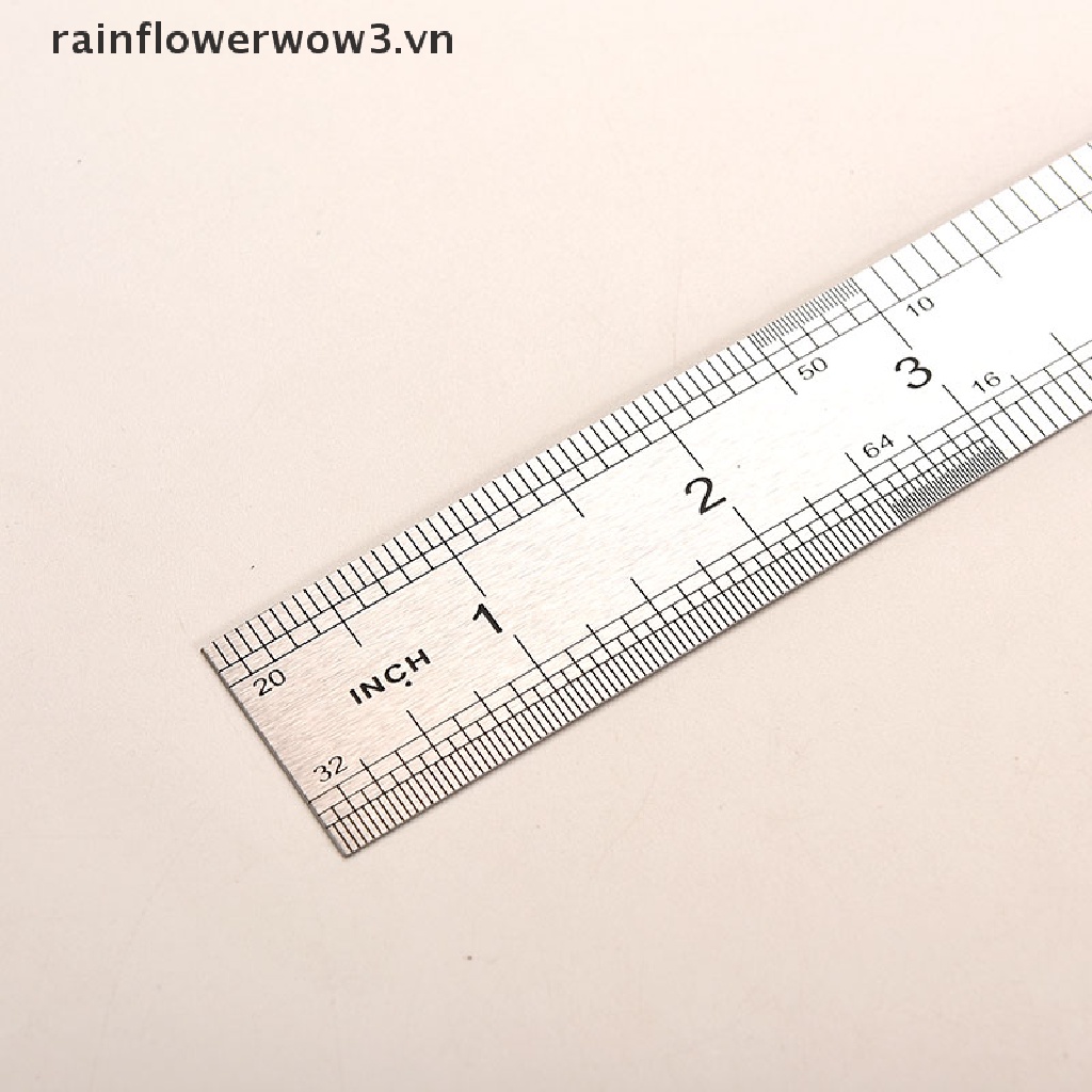 Thước Đo Hai Mặt Bằng Thép Không Gỉ 30cm 30cm