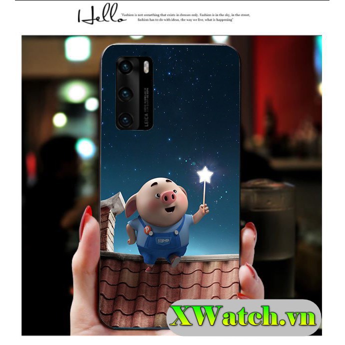 Ốp lưng silicon in UV Oppo A52/A92 A53 A15 Reno 4 Reno 4 pro Reno 5 Reno 3 pro A31 2020 A5/A9 2020 Heo p2