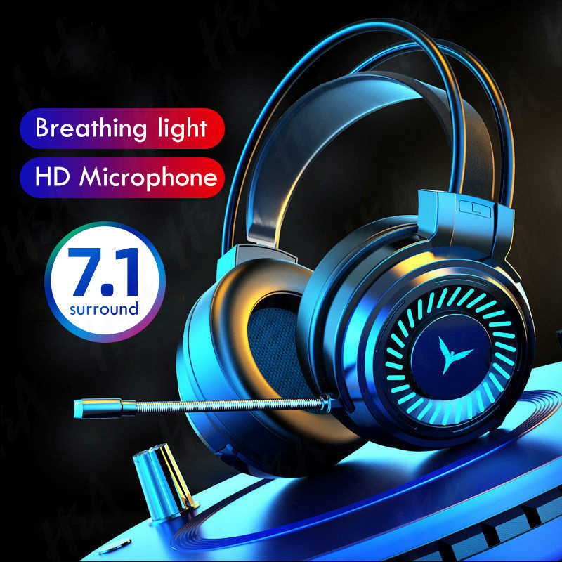 Tai Nghe Có Dây Chuyên Game KEBIDUMEI G58 3.5mm RGB 7 Màu